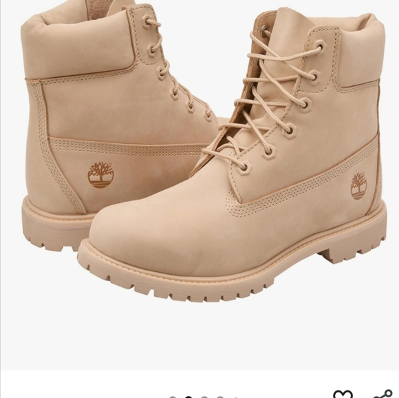 Women's Beige Timberland Boots - Picture 10 of 11